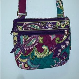 Purple and blue Vera Bradley crossbody purse 💙💜